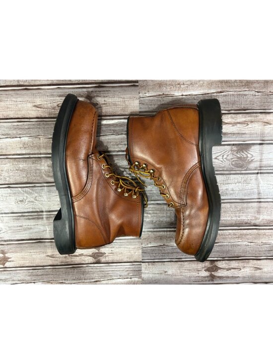 Red Wing  # 4439 Steel Toe Leather Work Boots size 10 D Made In USA main image 9